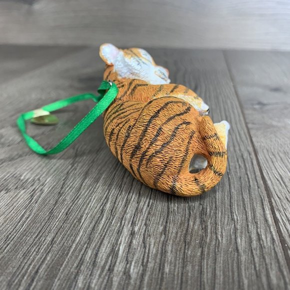 Danbury Mint The Baby Animal Ornaments Bengal Tiger Cub Tree - Picture 5 of 7